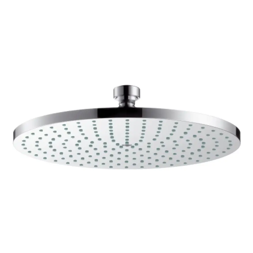 Kopfbadebrause in runder Form aus Chrom mit mehreren Sprühköpfen zur gleichmäßigen Wasserverteilung, designed von AXOR.